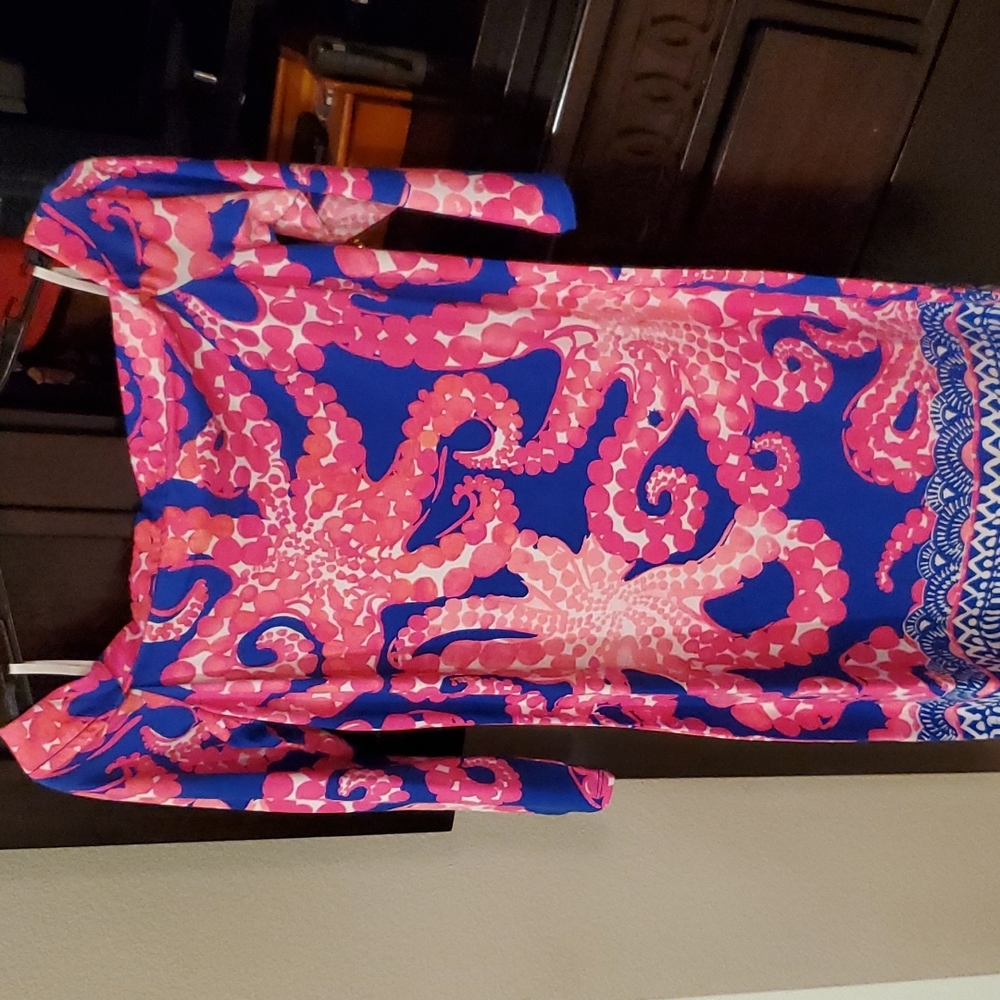 Lilly pullitzer Laurana dress in ikat blue